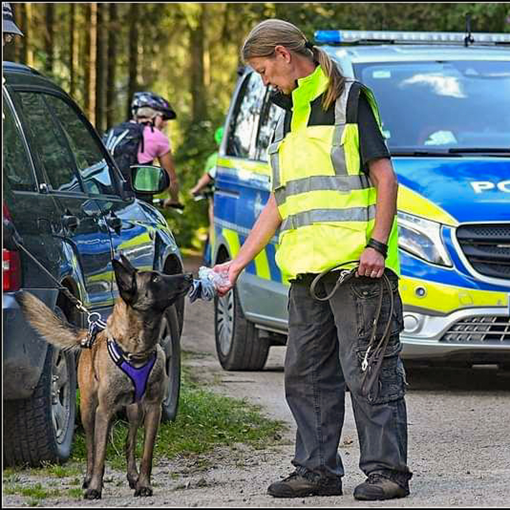 Mantrailing Polizei Wittgenstein